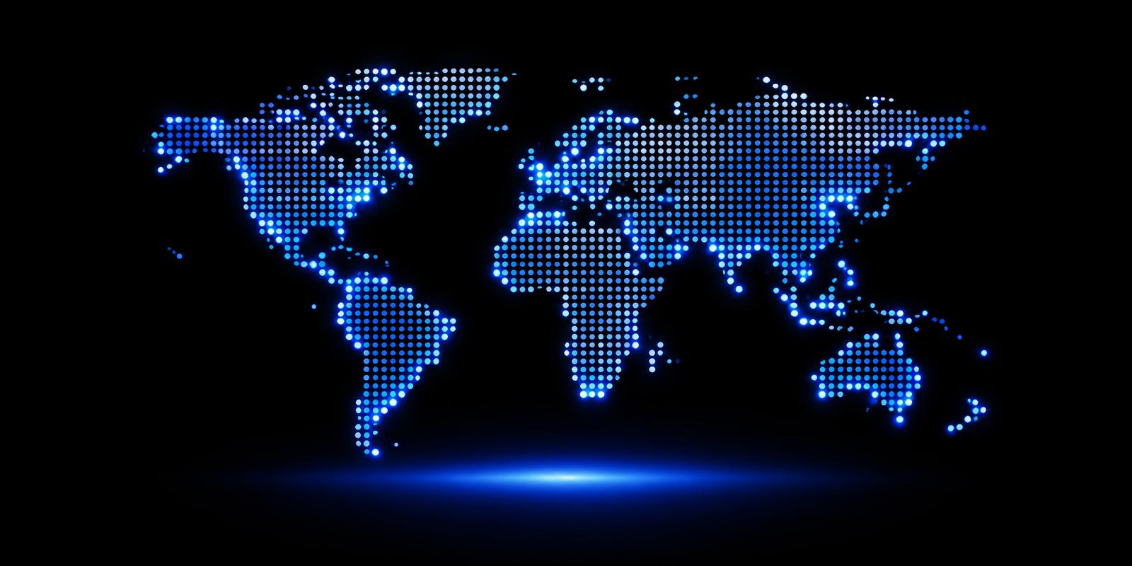 Global client map